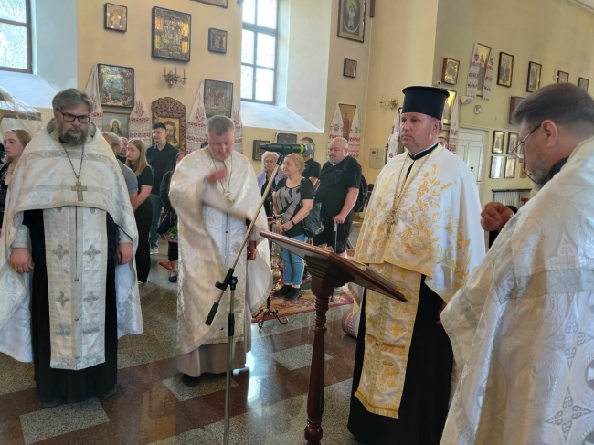 Чин відспівування солдата Калюжного Михайла Олександровича та старшого солдата Кудяшева Сергія Олекс