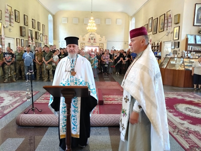 Чин відспівування головного сержанта Дмітрієва Івана Володимировича, солдата Мордвінова Олександра Б