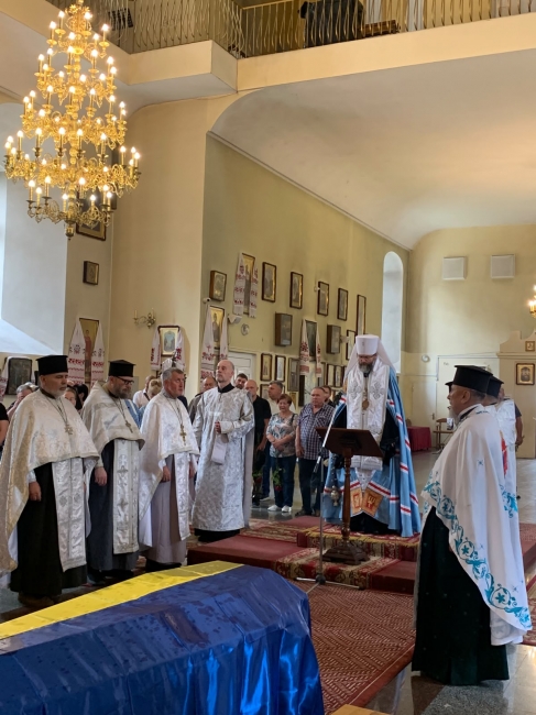Чин відспівування солдата Ципукова Антона Олександровича та солдата Крючкова Євгена Сергійовича