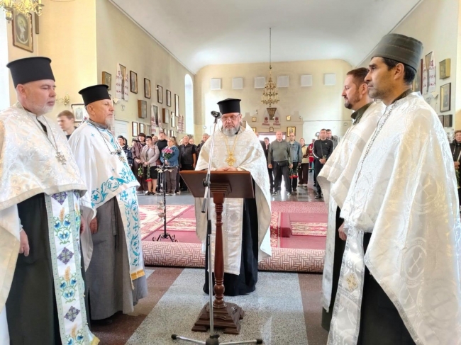 Чин відспівування капітана Просяника Ігора Юрійовича, солдата Юнакова Юрія Олександровича та воїна О