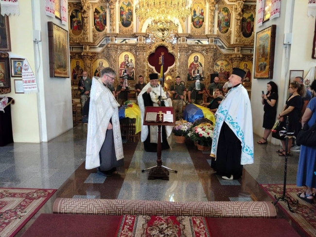 Чин відспівування солдата Халяви Сергія Володимировича та солдата Кобєлєвої Сергія Валентиновича